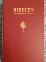Bibelen - harde permer - stor skrift - UTSOLGT