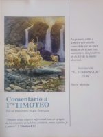 Studieheftet "Comentario a 1ra Timoteo" (på spansk)