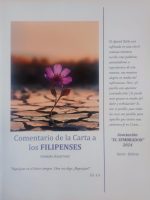 Studieheftet "Comentario de la Carta a los Filipenses" (på spansk)