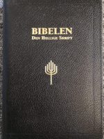 Bibelen - lommeformat, geiteskinn